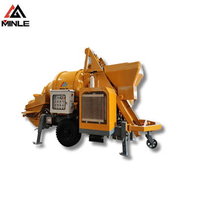 Bomba mezcladora de concreto eléctrica